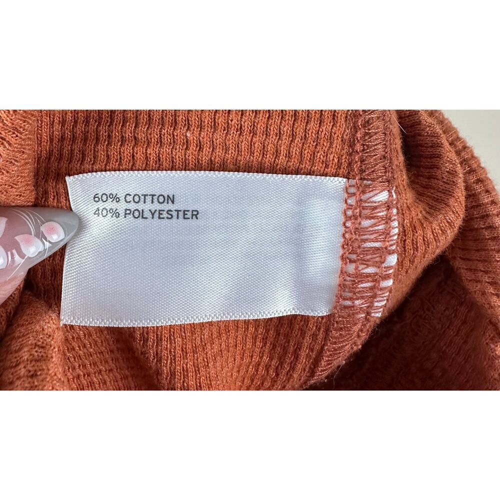 Duluth TradingCo Waffle Knit Thermal Pullover Hoodie Womens Small Outdoor Hiking - Picture 6 of 7